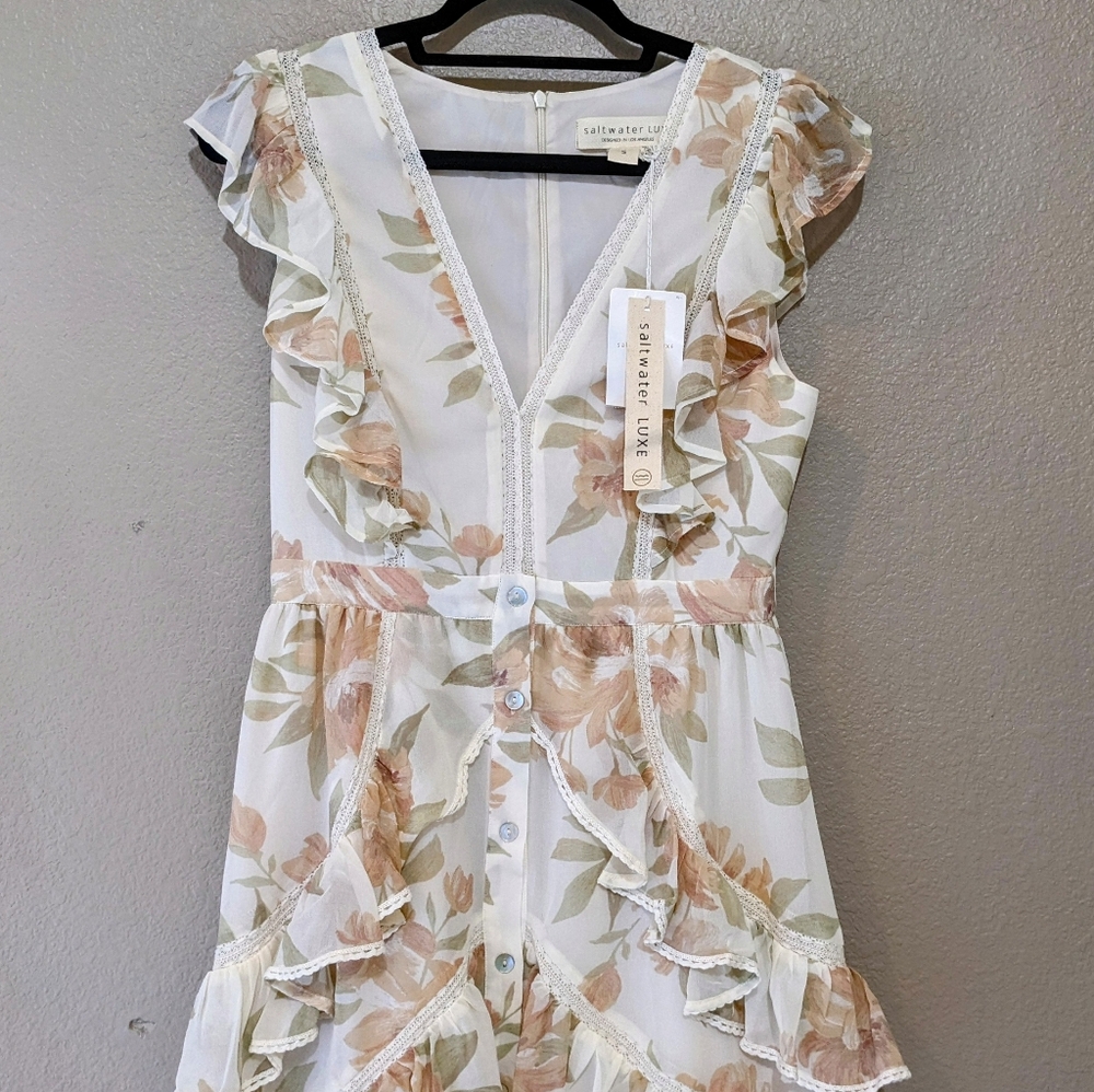 Saltwater California Bloom Alexandra Mini Dress